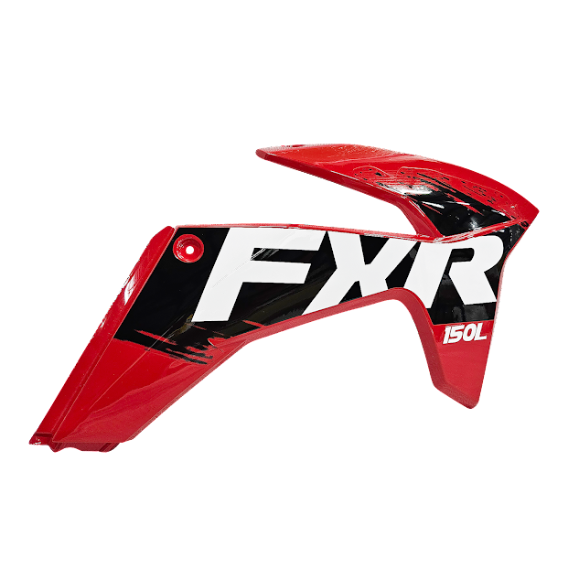 FXR 150L – ALETA DE TANQUE RH ROJO