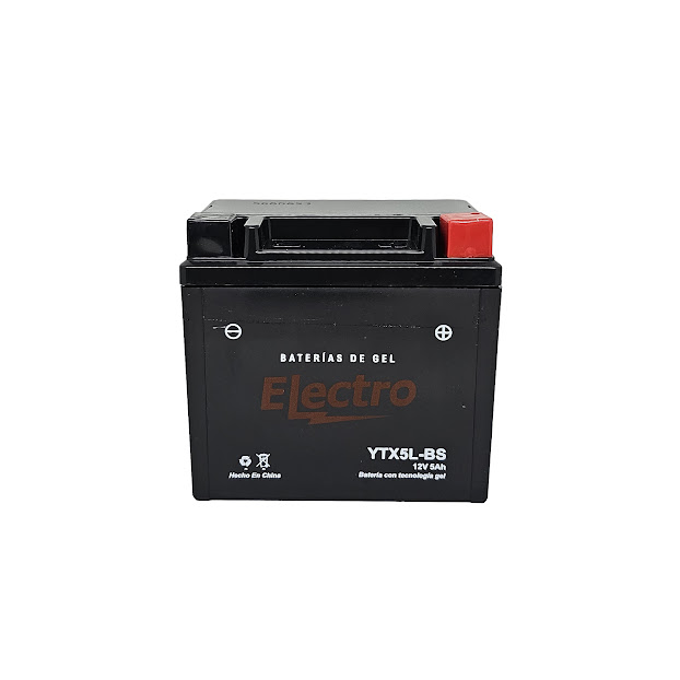 BATERIA YTX5LBS ELECTRO GEL DE 12 VOLTÍOS.