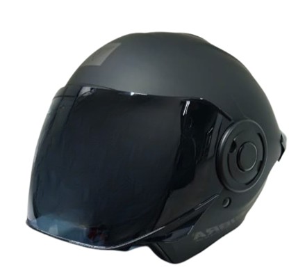 [FIBRA-ONE-BIT_S_NML] CASCO FIBRA ONE BIT ABIERTO NEGRO MATE